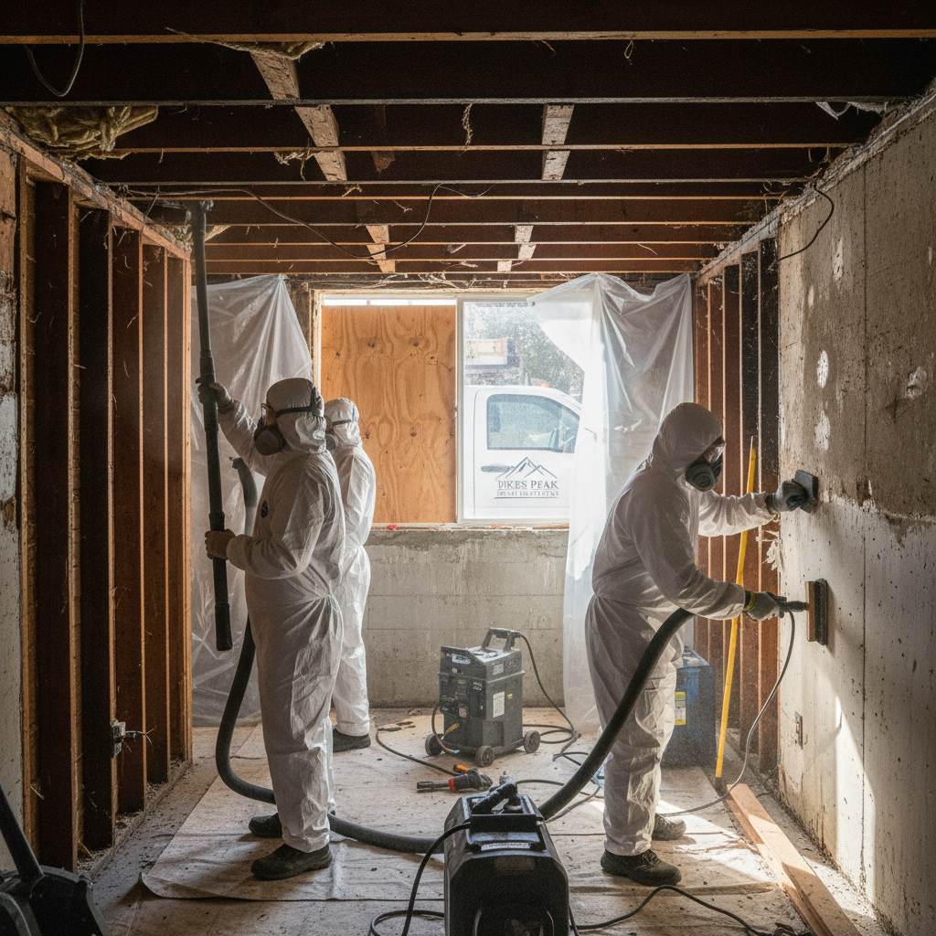 Mold Remediation work by Colorado Springs Mold Remediation in Colorado Springs