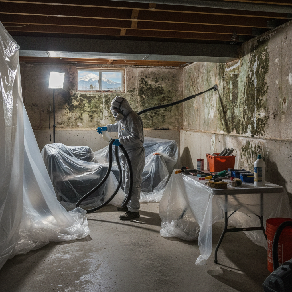 Basement Mold Removal in Colorado Springs